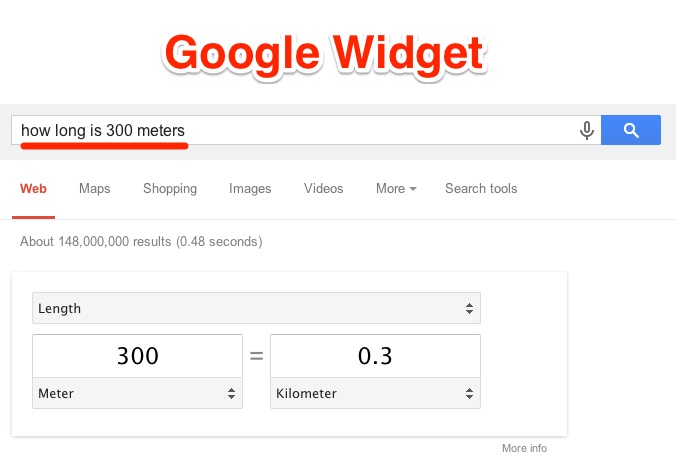 Google Widget Definition