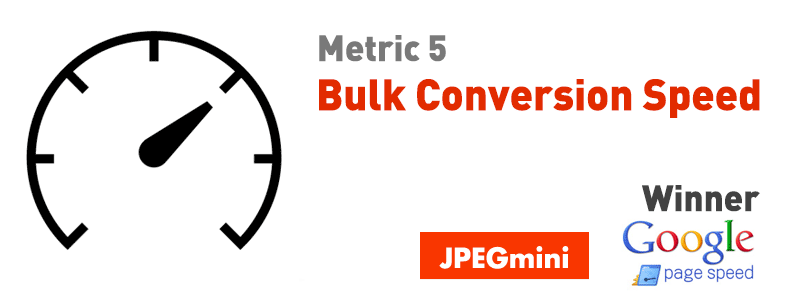 Bulk Conversion Speed Jpegmini Pagespeed Winner