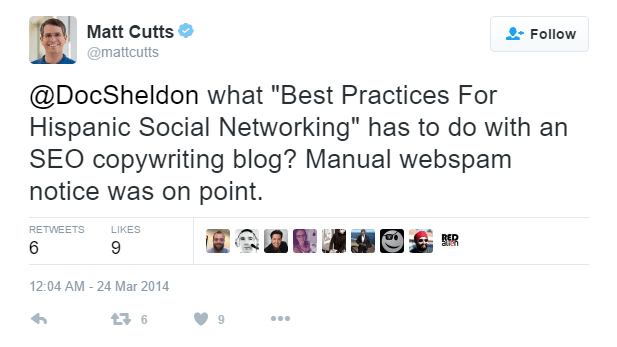 Matt Cutts about Spam Guest Post