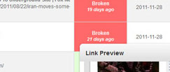 Be up to date on your favorite links 24/7