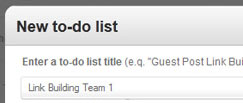 Manage your own To-do Lists