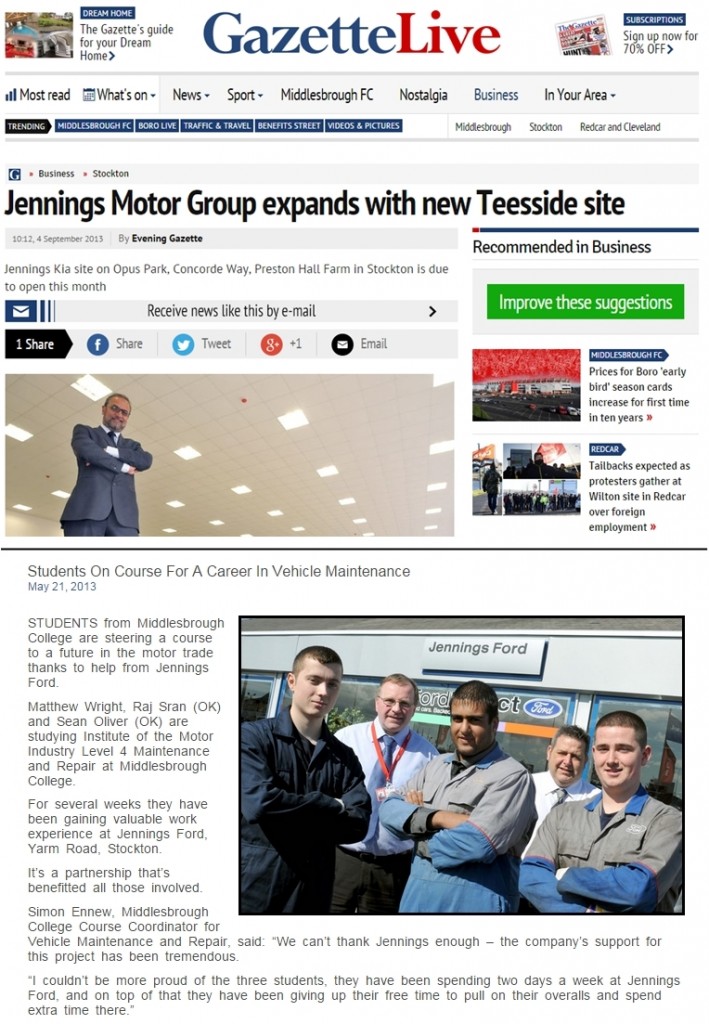 Jennings Motor on Press Jennings Motor on Press