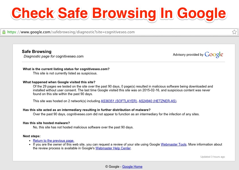 Safe Browsing cognitiveSeo Safe Browsing cognitiveSeo