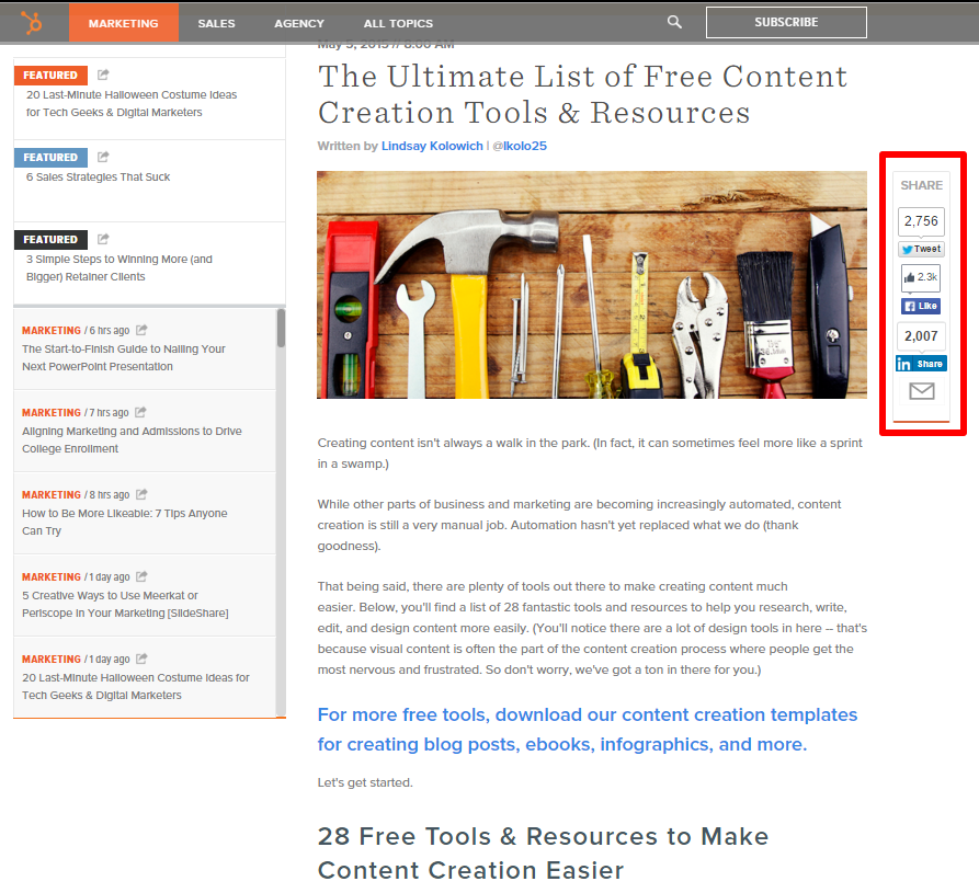 Lists - Ultimate List of Free Content Creation Tools & Resources Lists - Ultimate List of Free Content Creation Tools & Resources