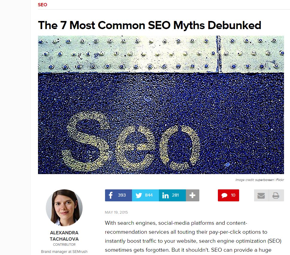 Rethink A Common Viewpoint - Common SEO Myths Debunked Rethink a Common Viewpoint - Common SEO Myths Debunked