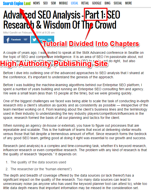 Series of Tutorials - Advanced SEO Analysis Series of Tutorials - Advanced SEO Analysis