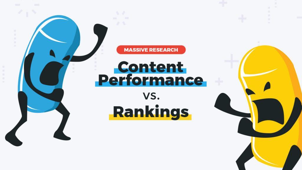 Content Performance vs Rankings Research cognitiveSEO