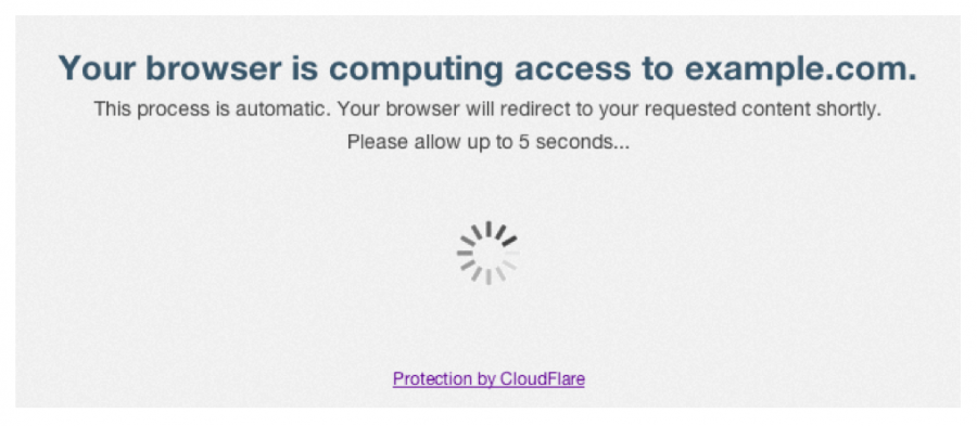 DDoS Protection CloudFlare