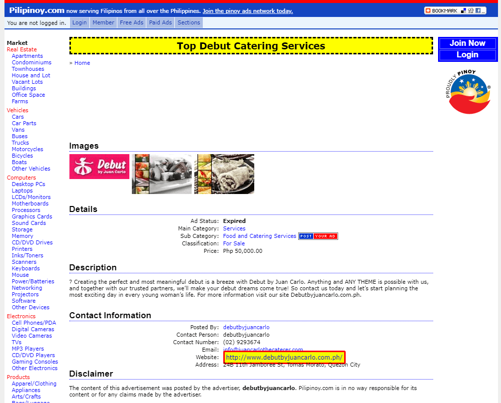 Unnatural link with brand anchor text