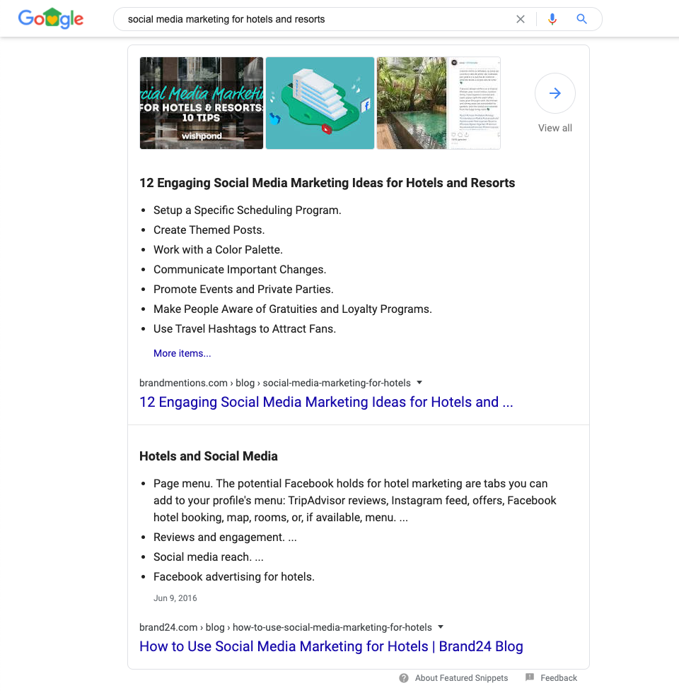 Google Answer Box update